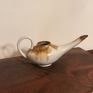 Vintage Douglas Ferguson Pottery Oil Lamp